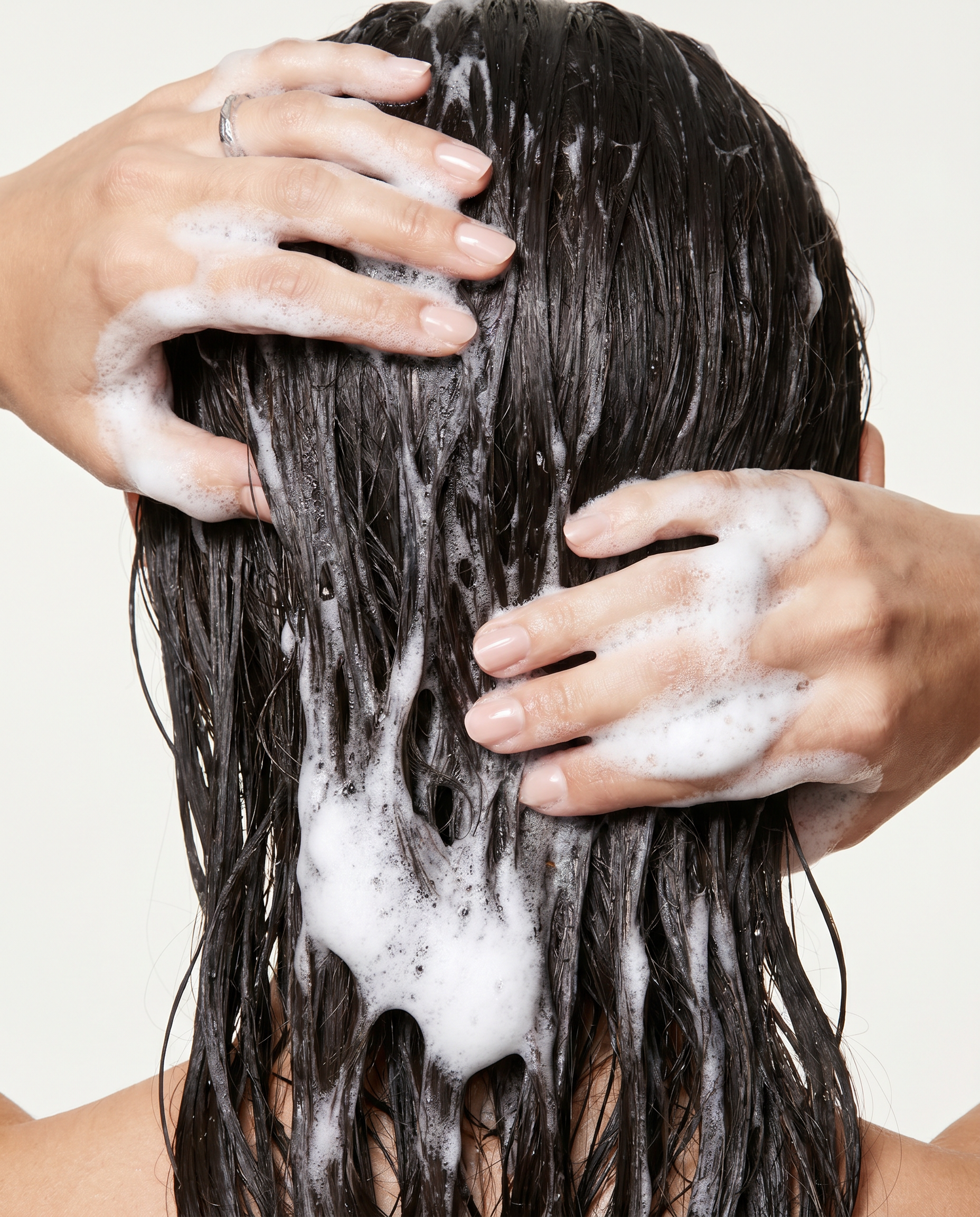 Person washing hair